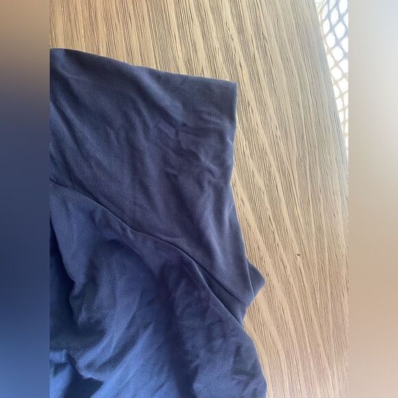 The Jetset Diaries Novella Cap-Sleeve Ruched Maxi Dress Sz  L  Cobalt Blue NEW - Picture 13 of 16